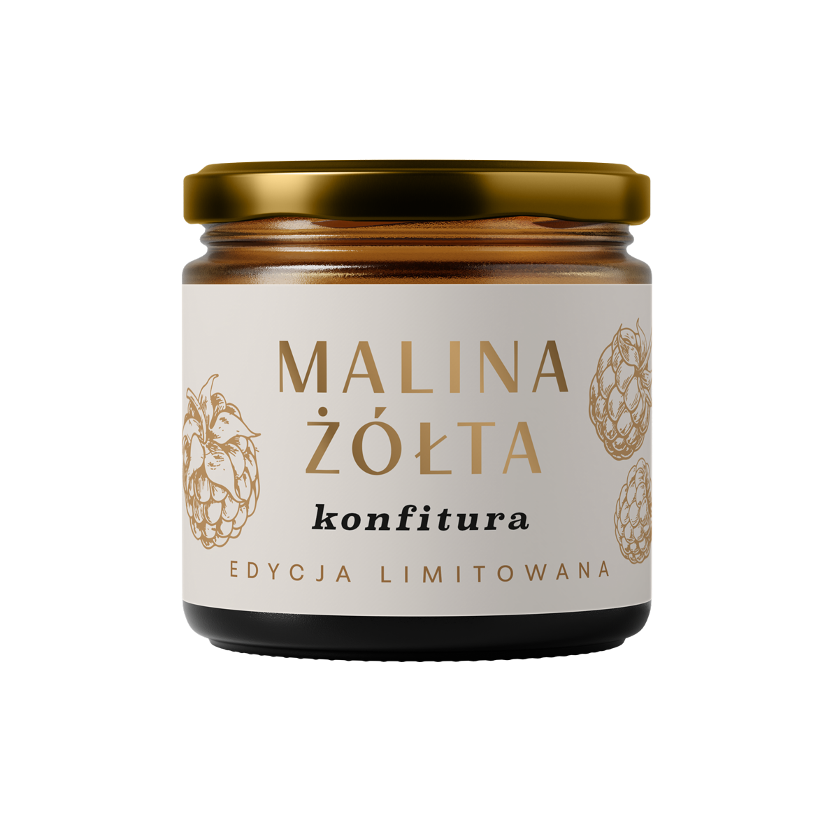 Konfitura Malina Żółta 