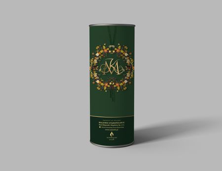 Zestaw standard  Tuba kartonowa 500 ml