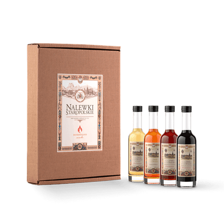 Zestaw standard  Pudełko kartonowe 50 ml x4