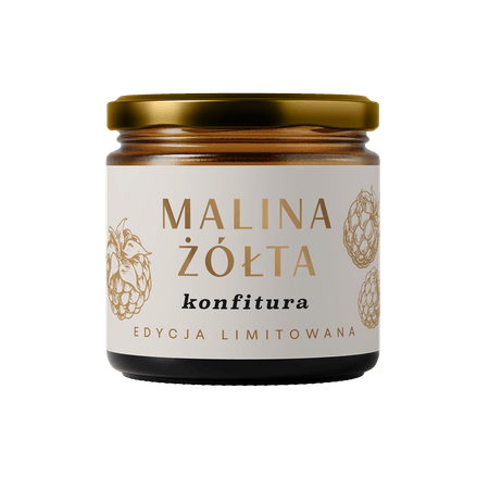 Konfitura Malina Żółta 